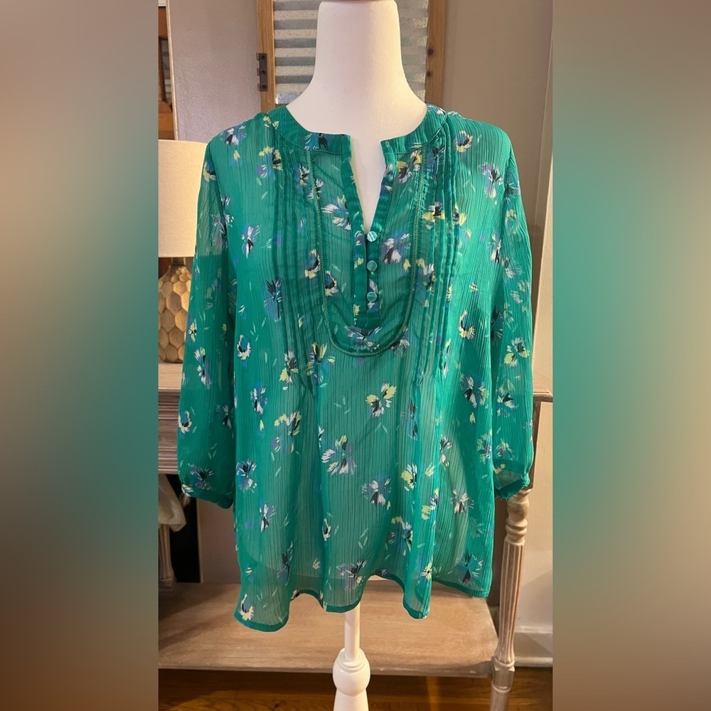 St. John’s Bay Floral Blouse
